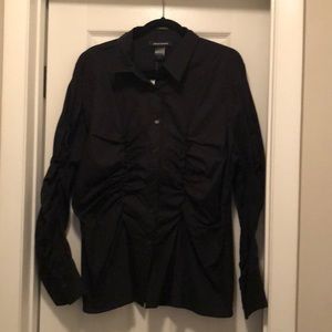 Black Ashley Stewart Blouse